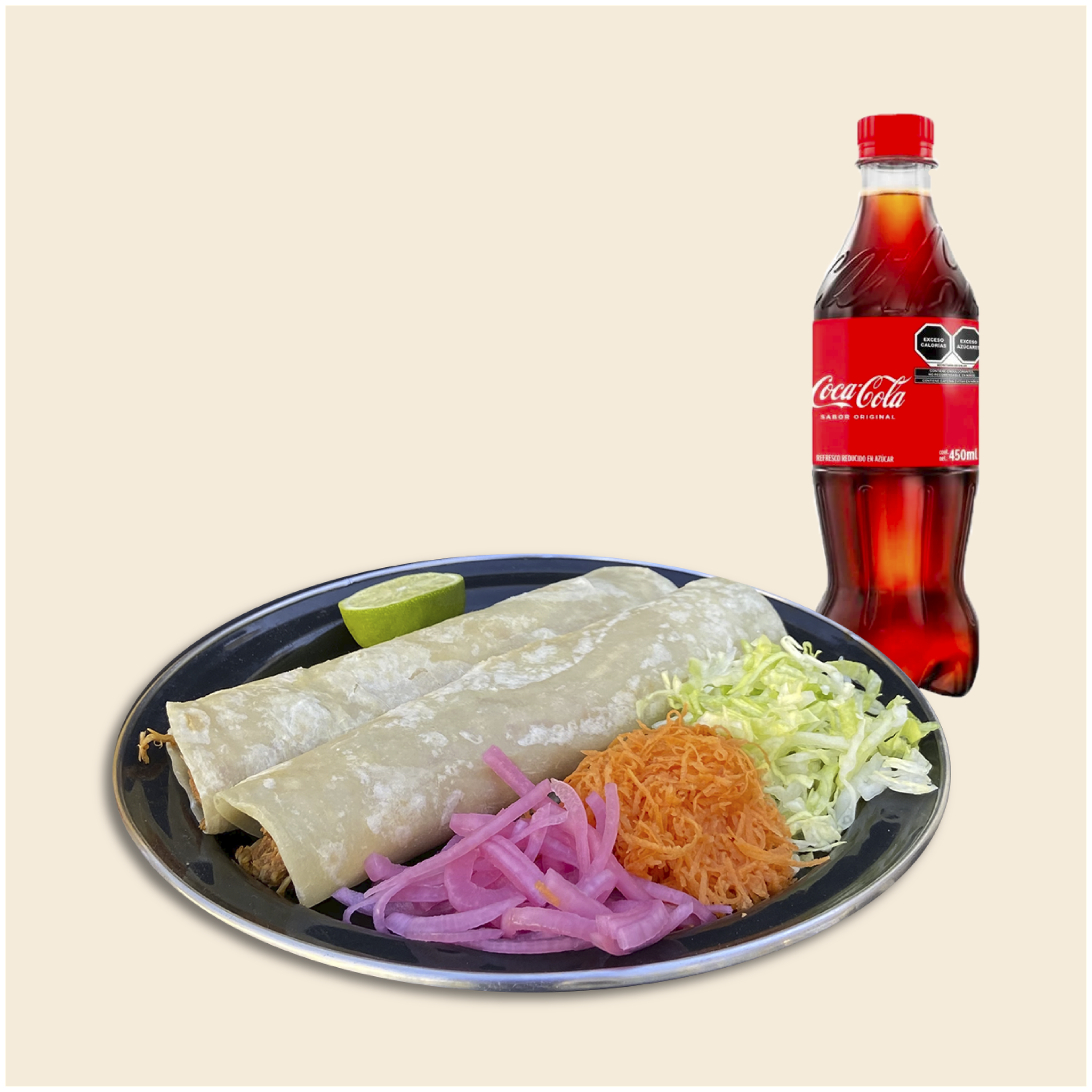 Combo 4 (2 burritos & Refresco)_0