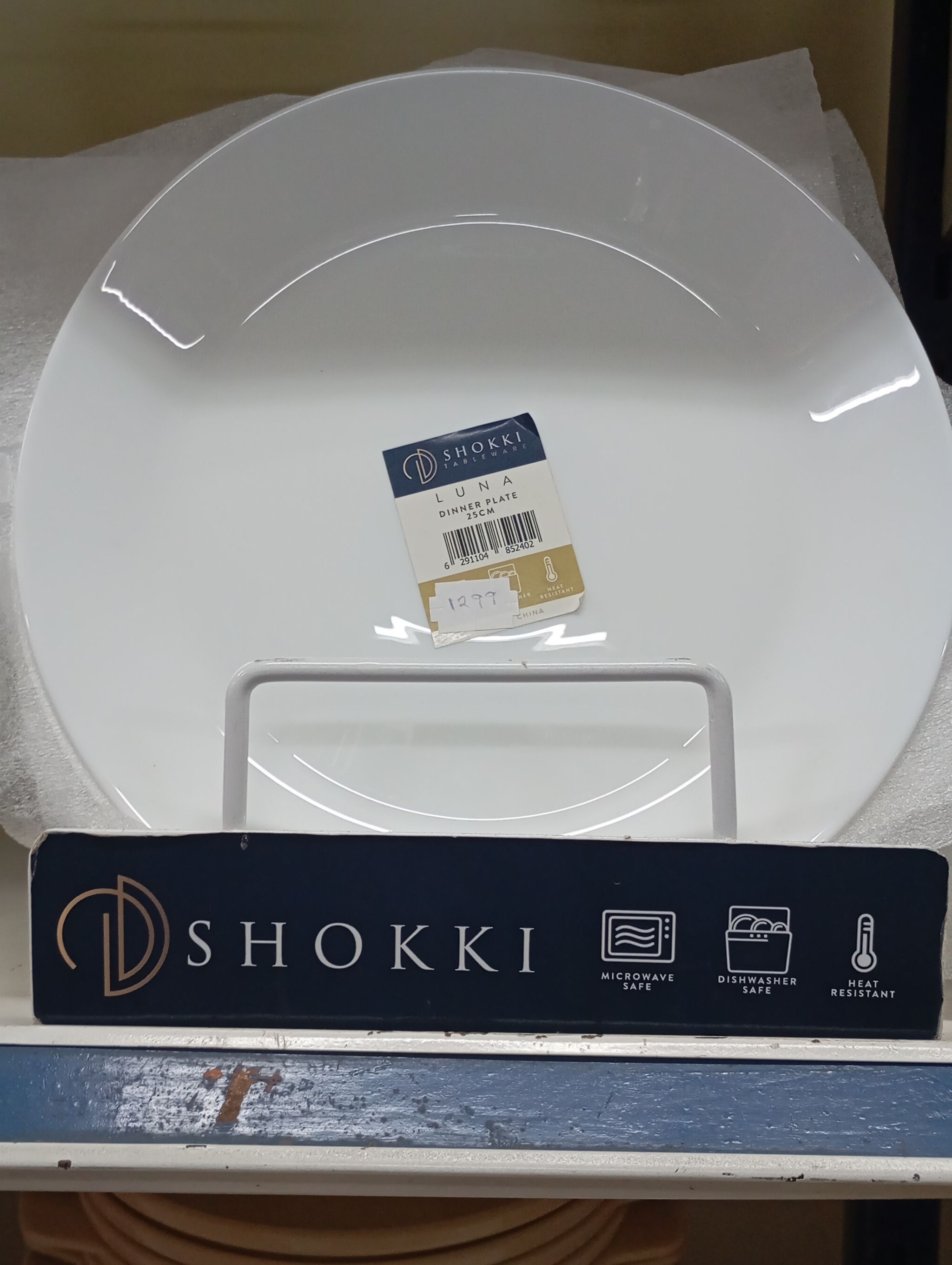 SHOKKI GLASS PLATE 6 PCS _6