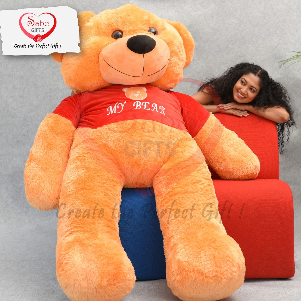 Teddy 6 Feet - Light Brown_0