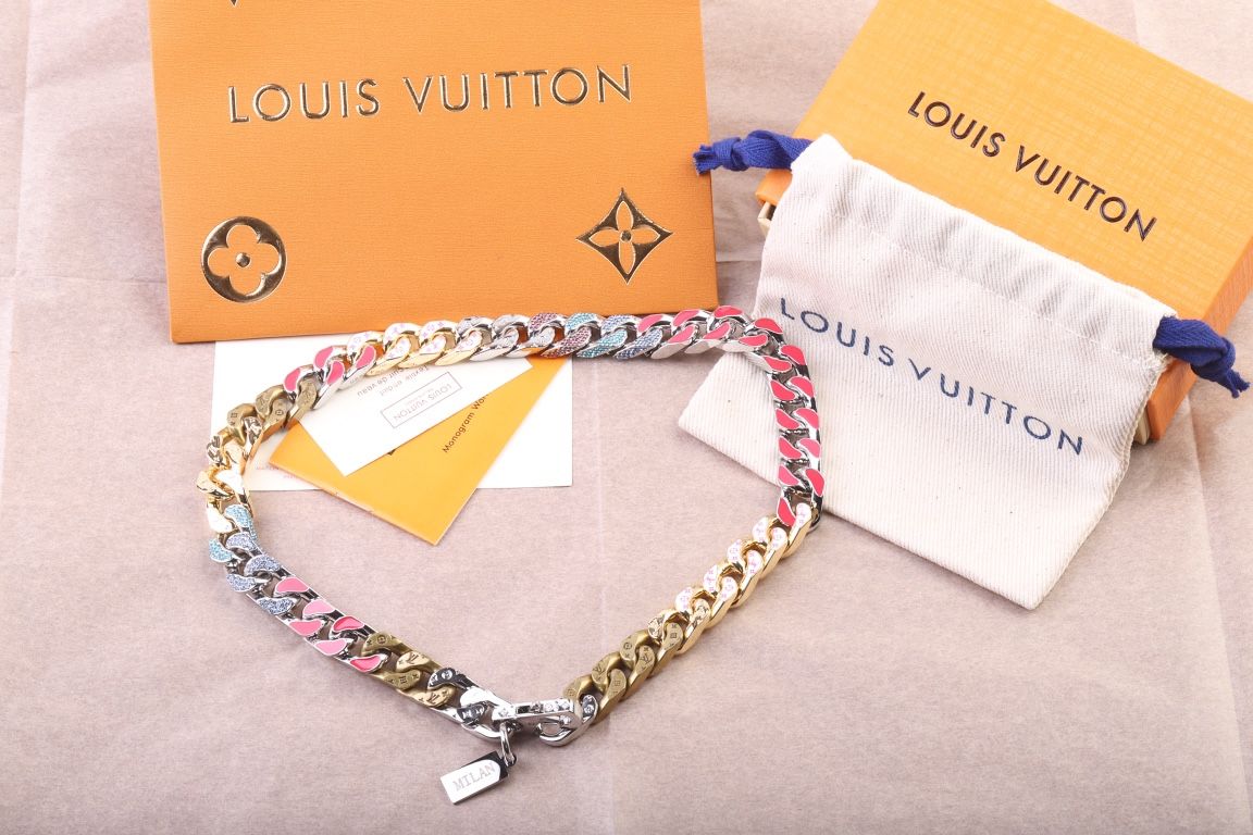 LV Cuban Necklace_0