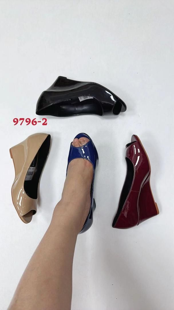 Chaussures dames classique compensées_0