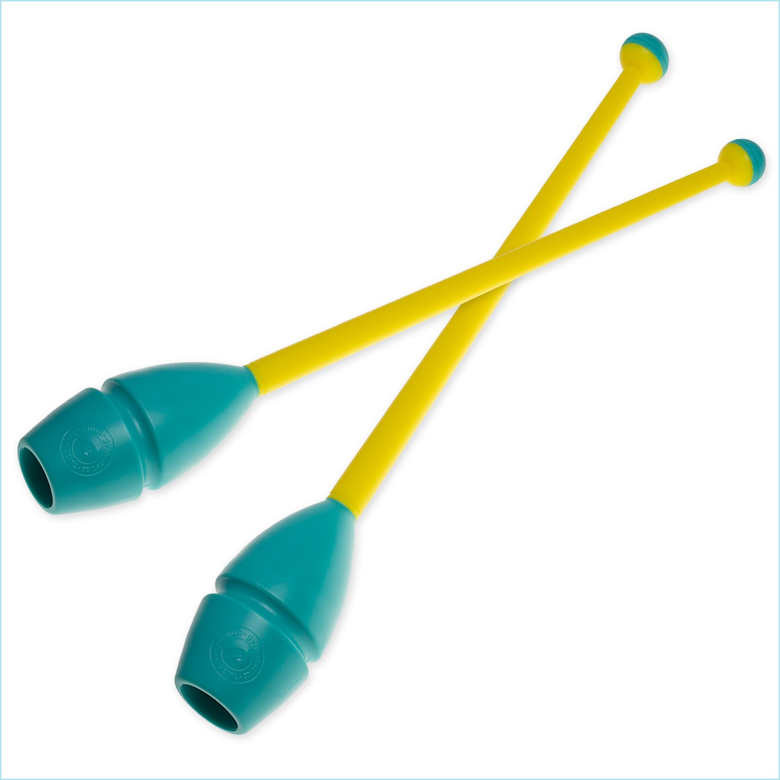 TULONI |  Clubs Connectable 41cm mod. Nika bi-col. Turquoise x Yellow Art. T0244_1