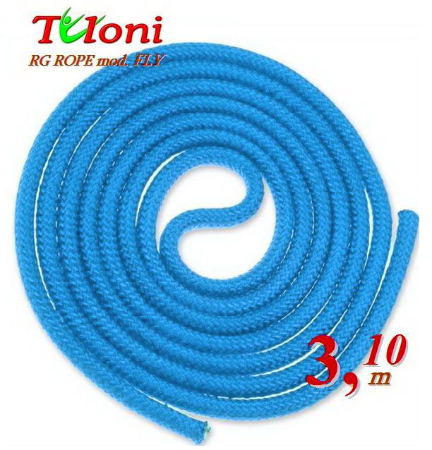 TULONI | Competition Rope Tuloni for Senior 3,1 m 170 gr. mod. Fly Lt.Blue Art.T0284_1