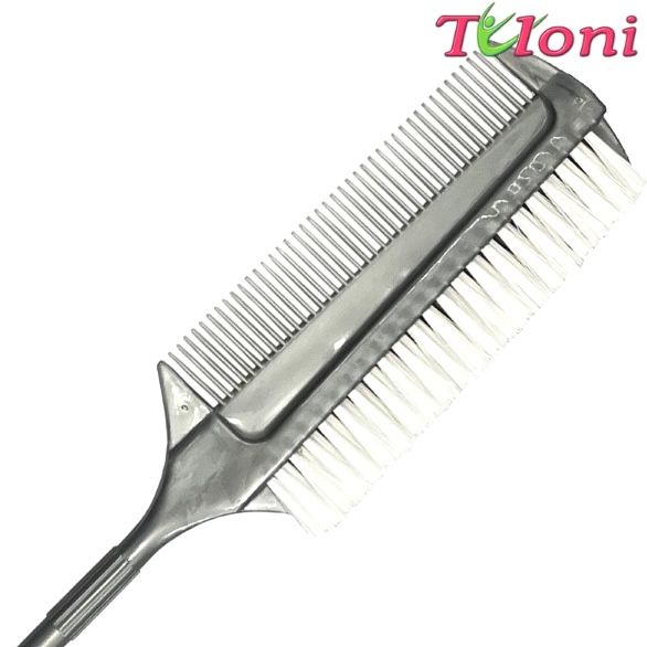 TULONI |  Professional 2 in 1 hair comb from Tuloni 23cm Art. T1214_2