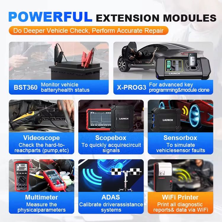 LAUNCH X431 PRO ELITE Full Systems Car Diagnostic CANFD DOIP ECU CODING FCA SGW VAG_4