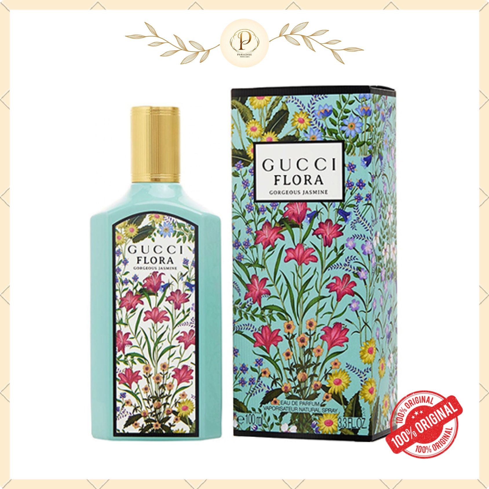 GUCCI FLORA GORGEOUS JASMINE EDP 100ml_0