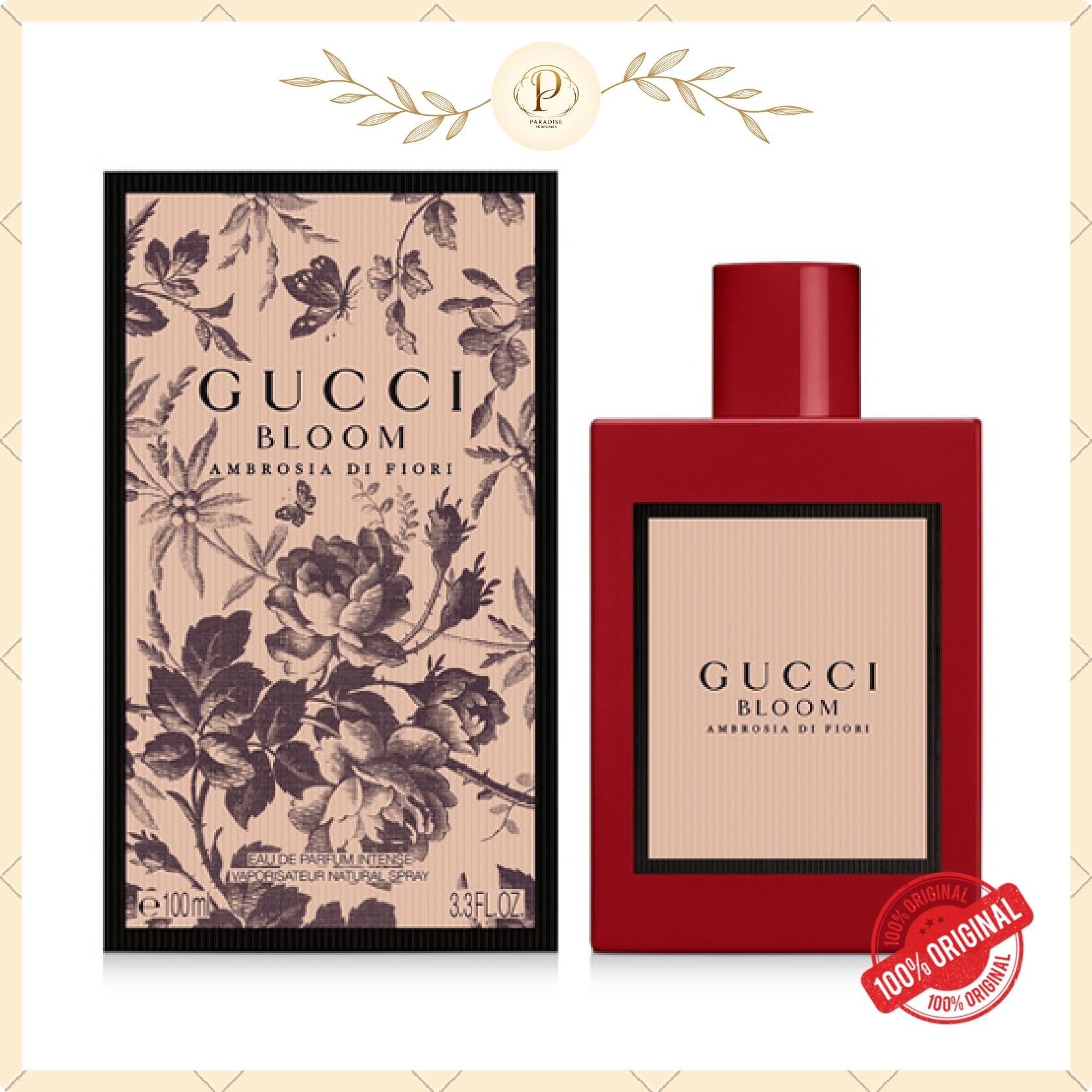 GUCCI BLOOM AMBROSIA DI FIORI EDP INTENSE 100ml_0