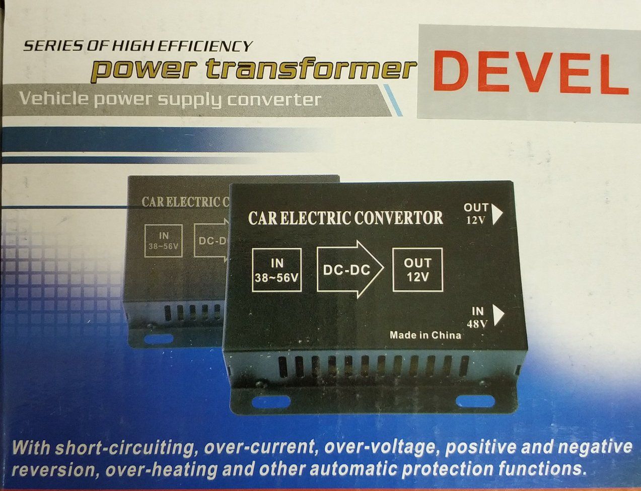 Devel 48v to 12v 15Amp DC to DC Step Down Power Converter_0