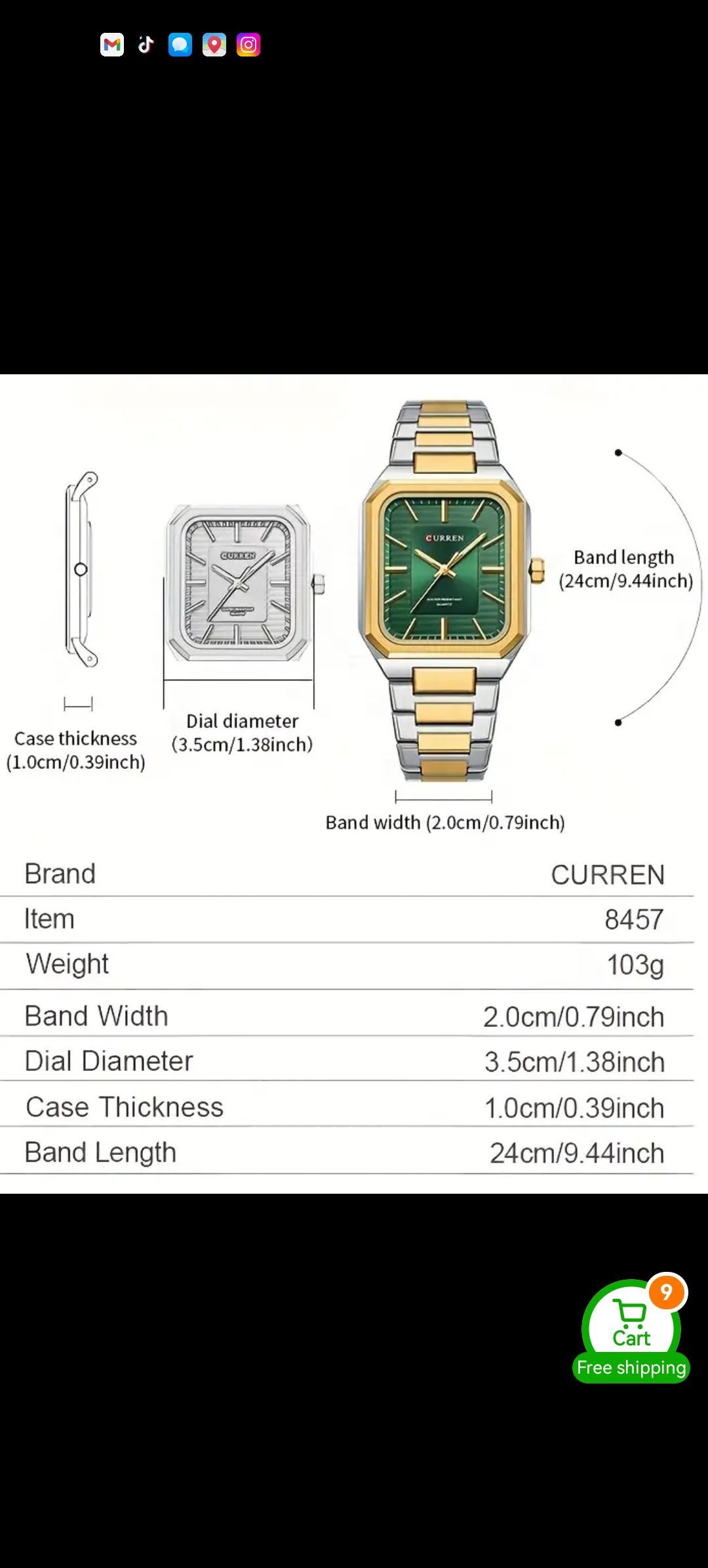 Curren Mens Wrist Watch_1