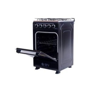 Full gas standing cooker + gas oven- Black_1