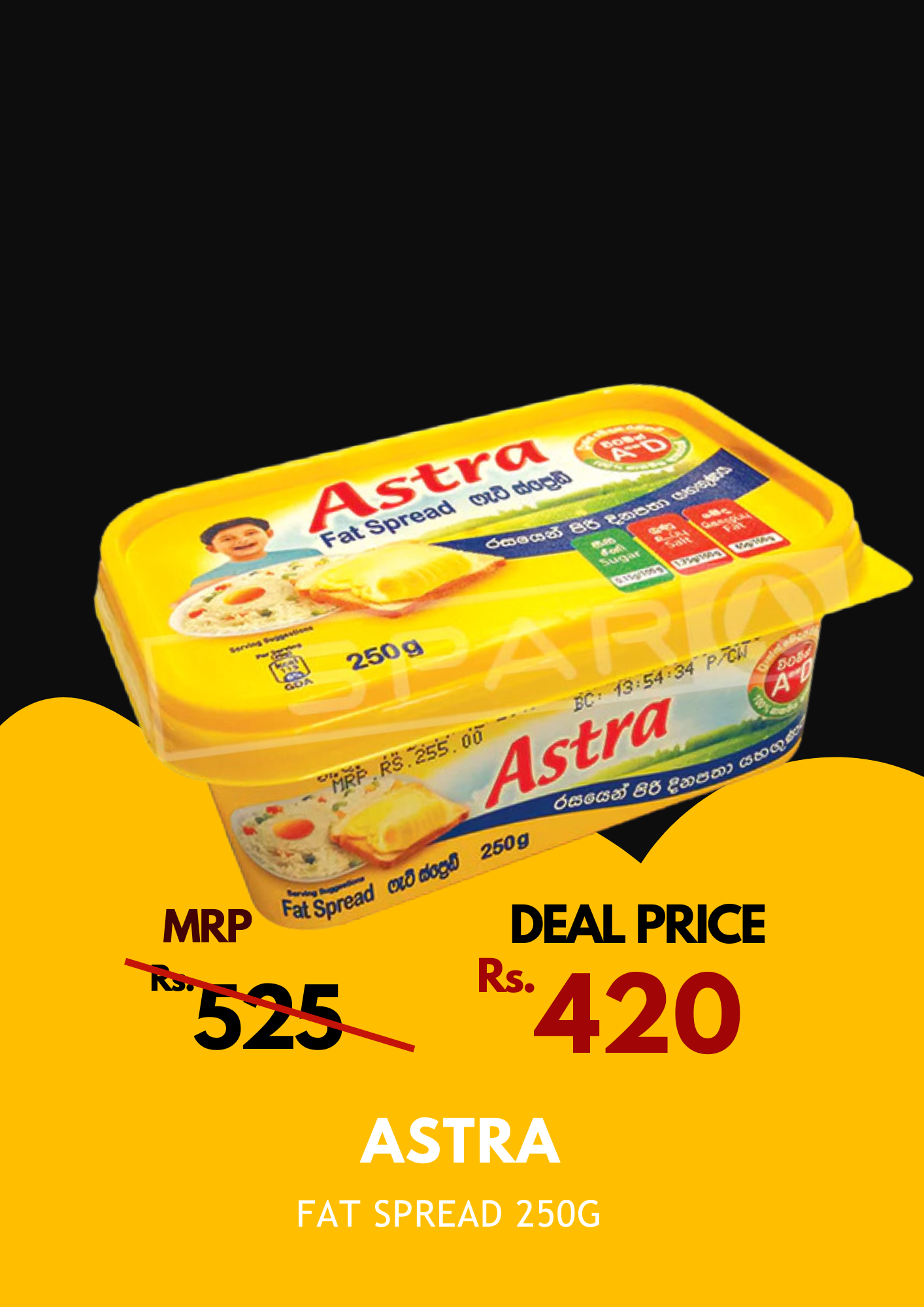 Astra Fat Spread 250g_0