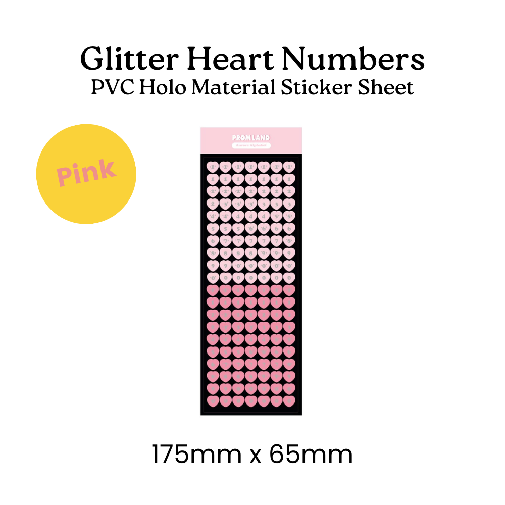 Glitter Heart Numbers_2