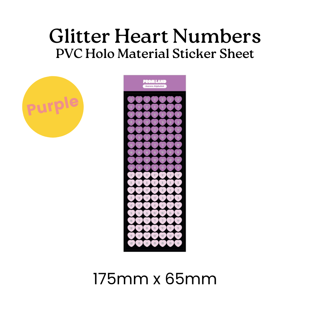 Glitter Heart Numbers_1