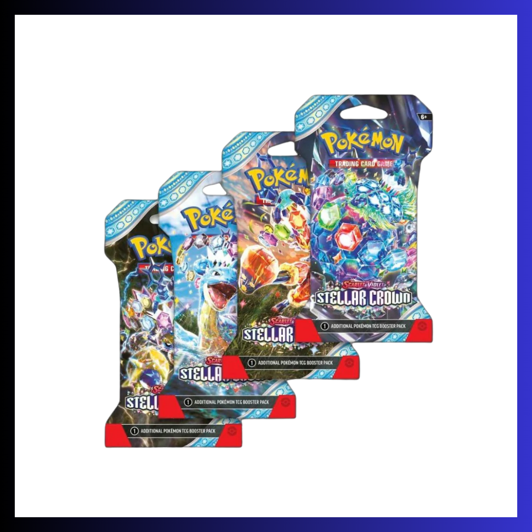 Pokemon EN SV07 Stellar Crown Sleeved Pack_0