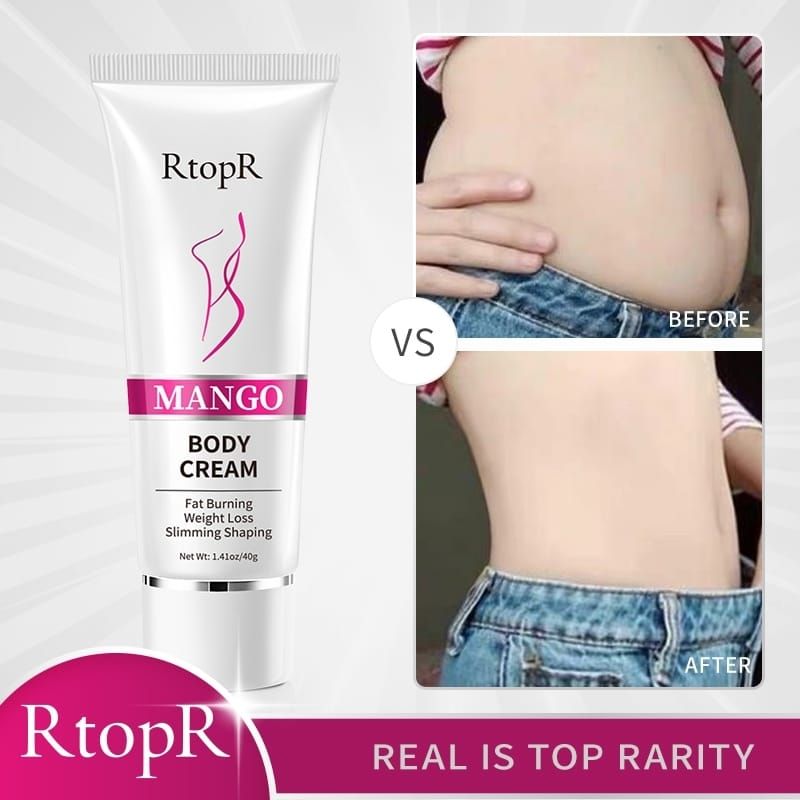 RtopR Mango Slimming Weight Lose Body Cream Slimming Shaping Create Beautiful Curve Firming Cellulite Body Anti Winkles Skin _0