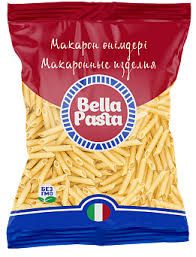 Bella pasta 400 гр, Перья 8 мм_0