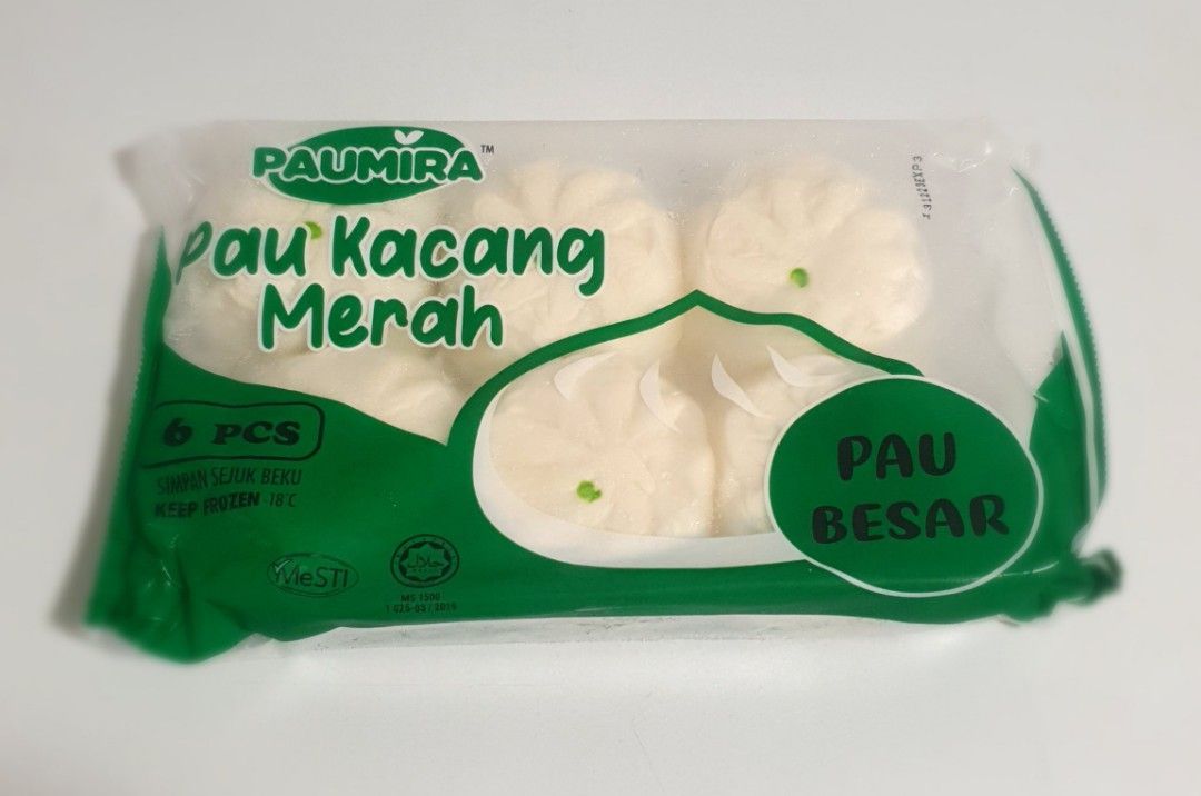 PAU MIRA KACANG MERAH 6PCS _0