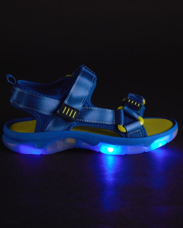 Junior Light Up Sandals - Nauticlblu - NEW_1