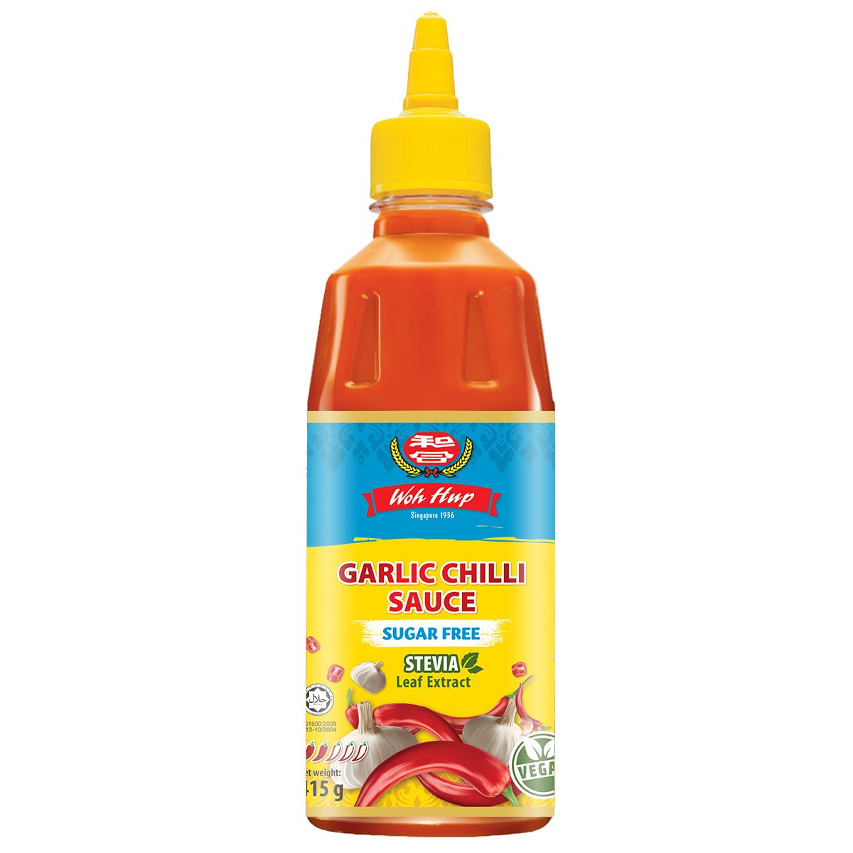 Woh Hup Garlic Chilli Sauce 460g_0