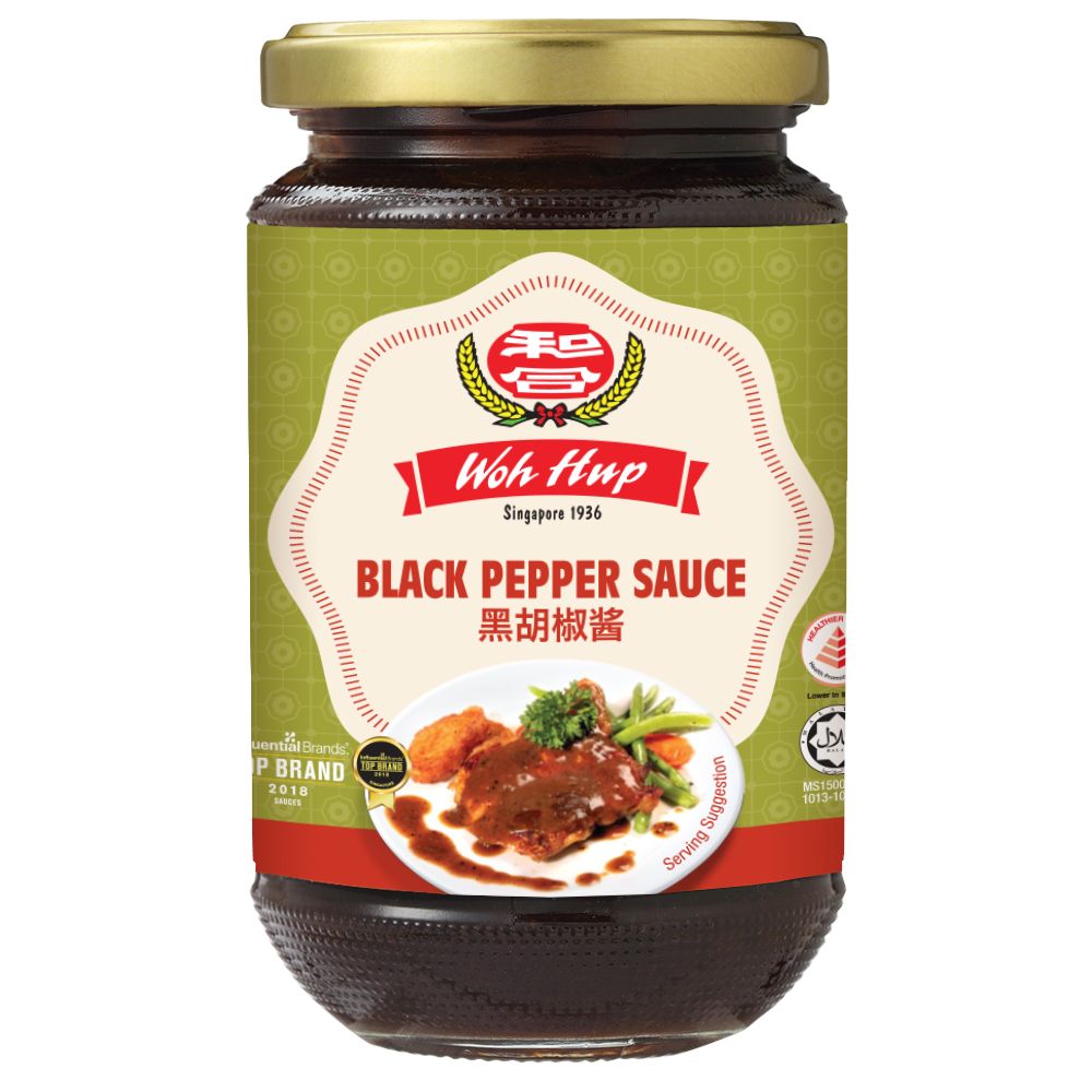 Woh Hup Black Pepper Sauce - 340g_0