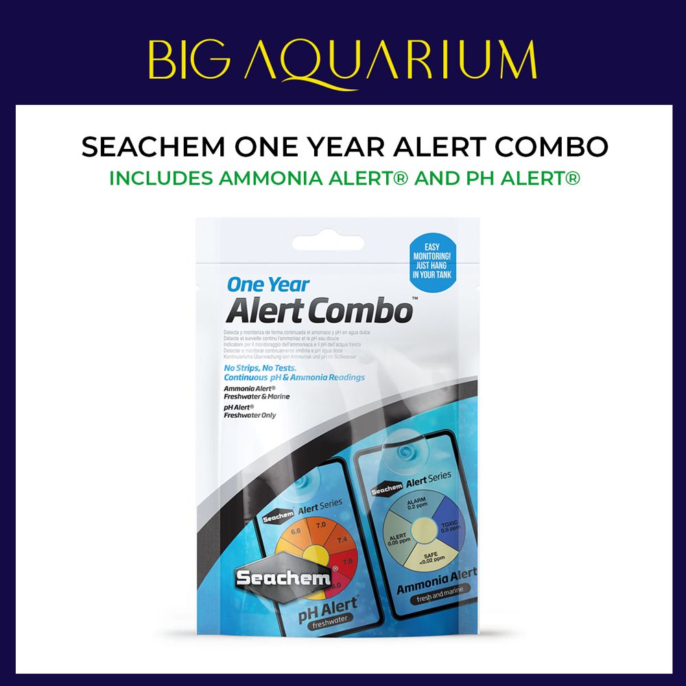 Seachem Water Testing Aquarium Aquascape Fish ( Ammonia Alert / Alert Combo / pH Alert ) Seachem Sensor Technology_4