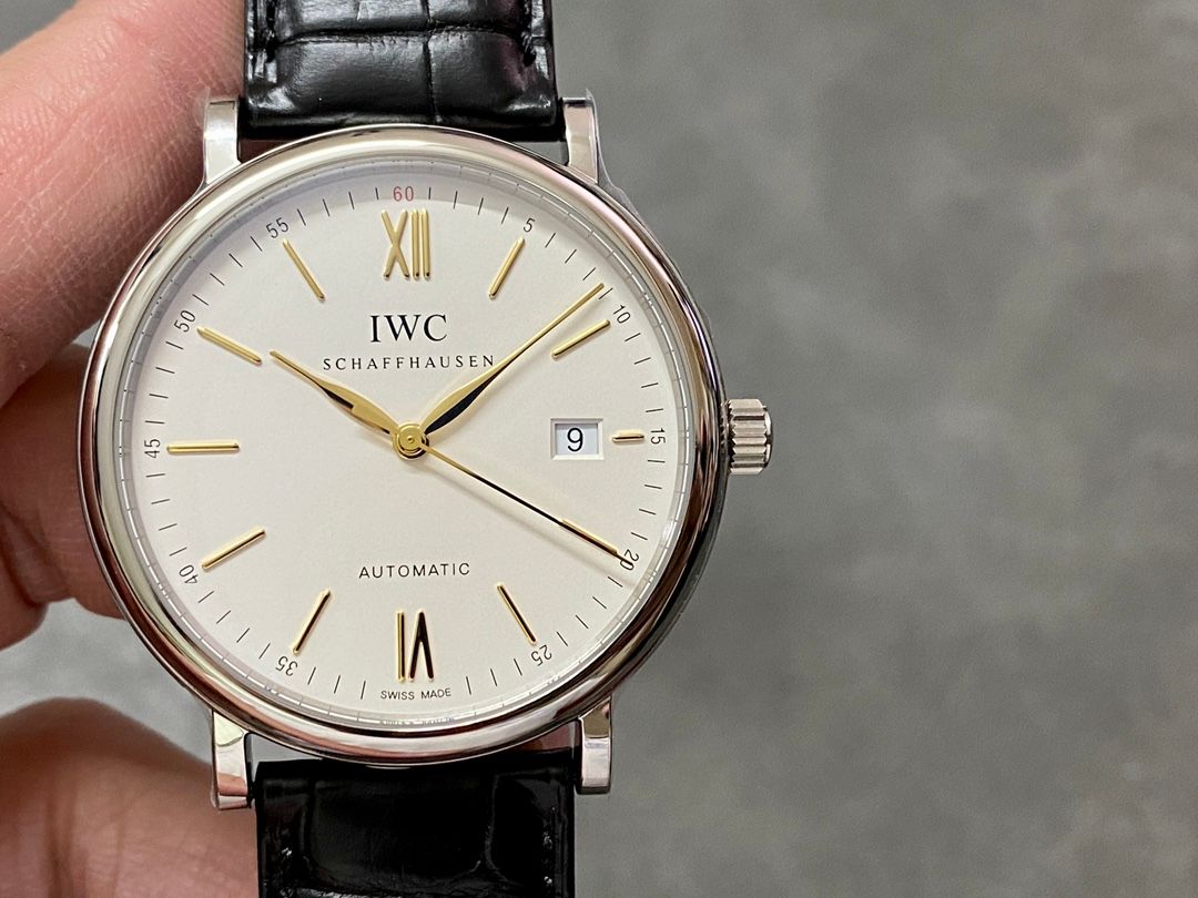 IWC Portofino Automatic White and Black_0