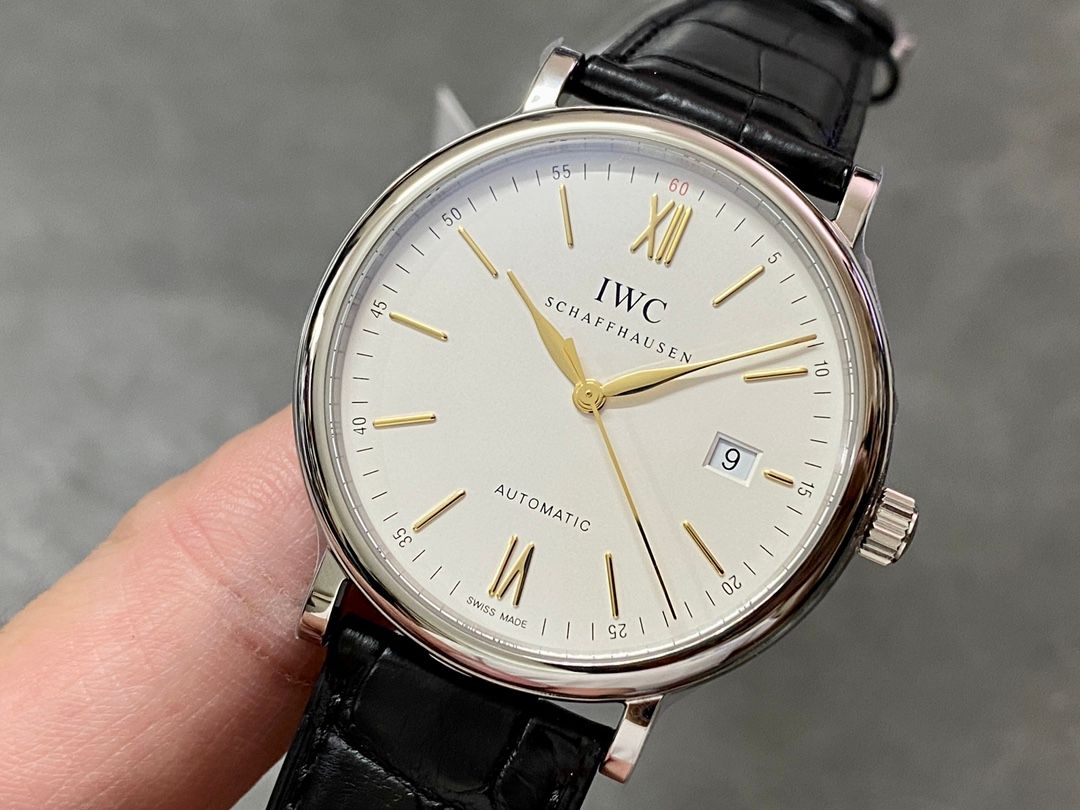 IWC Portofino Automatic White and Black_2