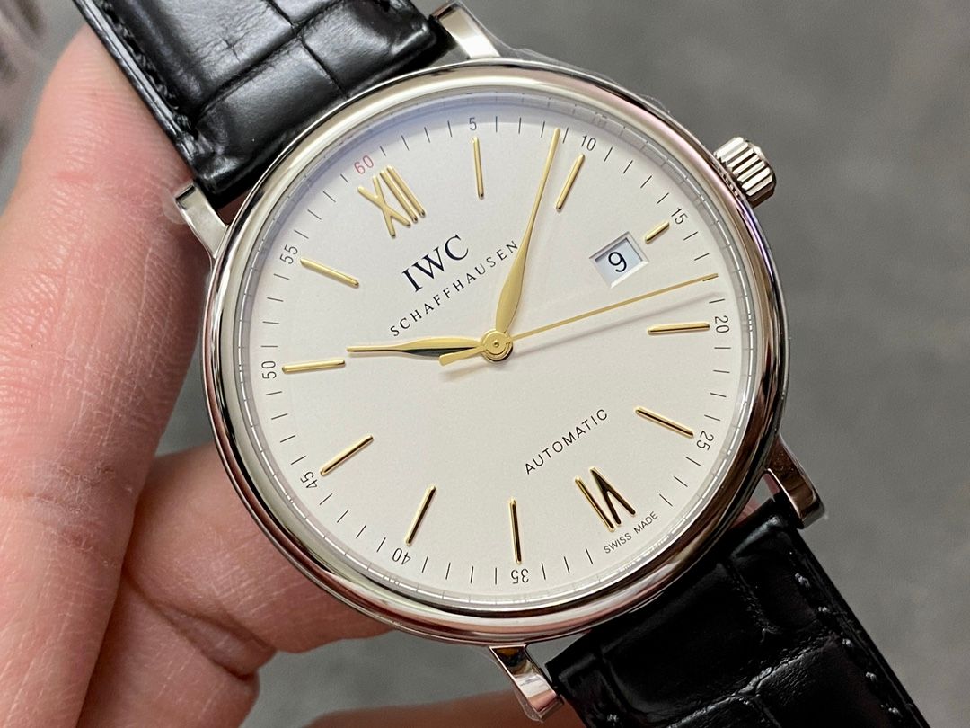 IWC Portofino Automatic White and Black_1