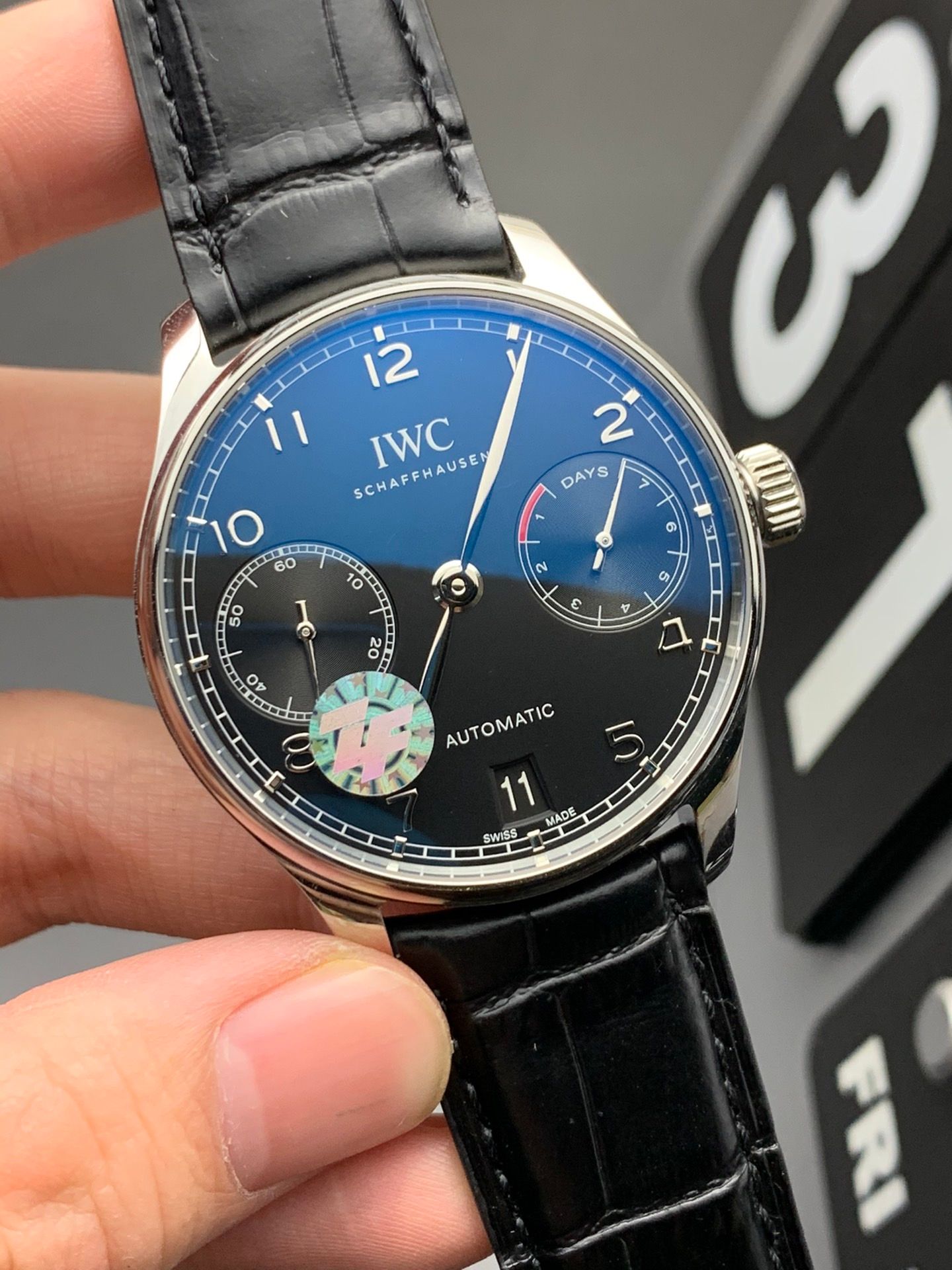 IWC Portugieser Automatic Blue and Black_1