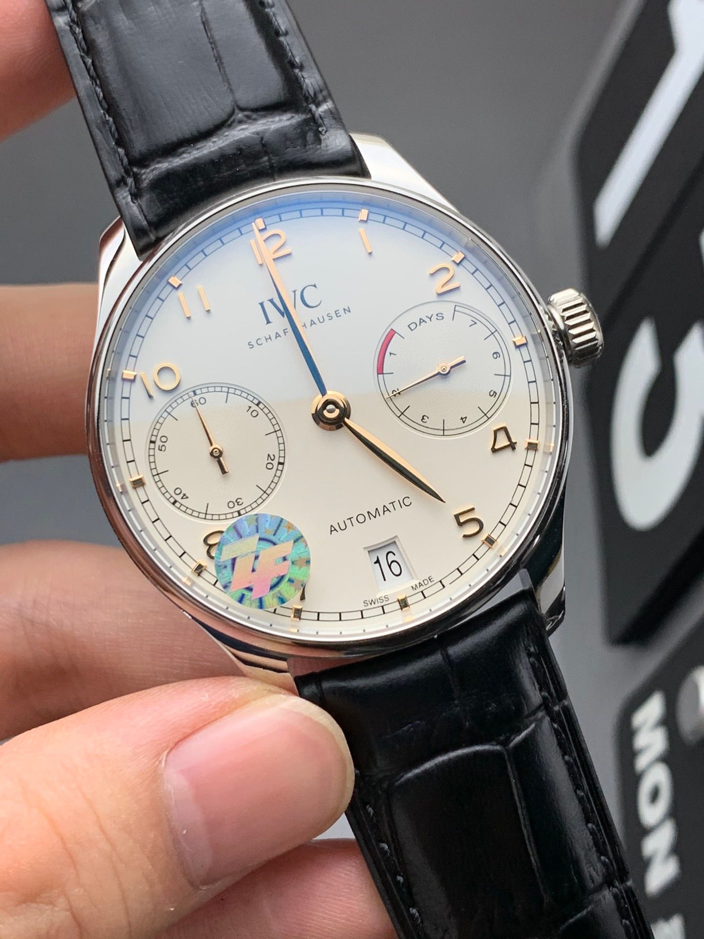 IWC Portugieser Automatic White and Black_1