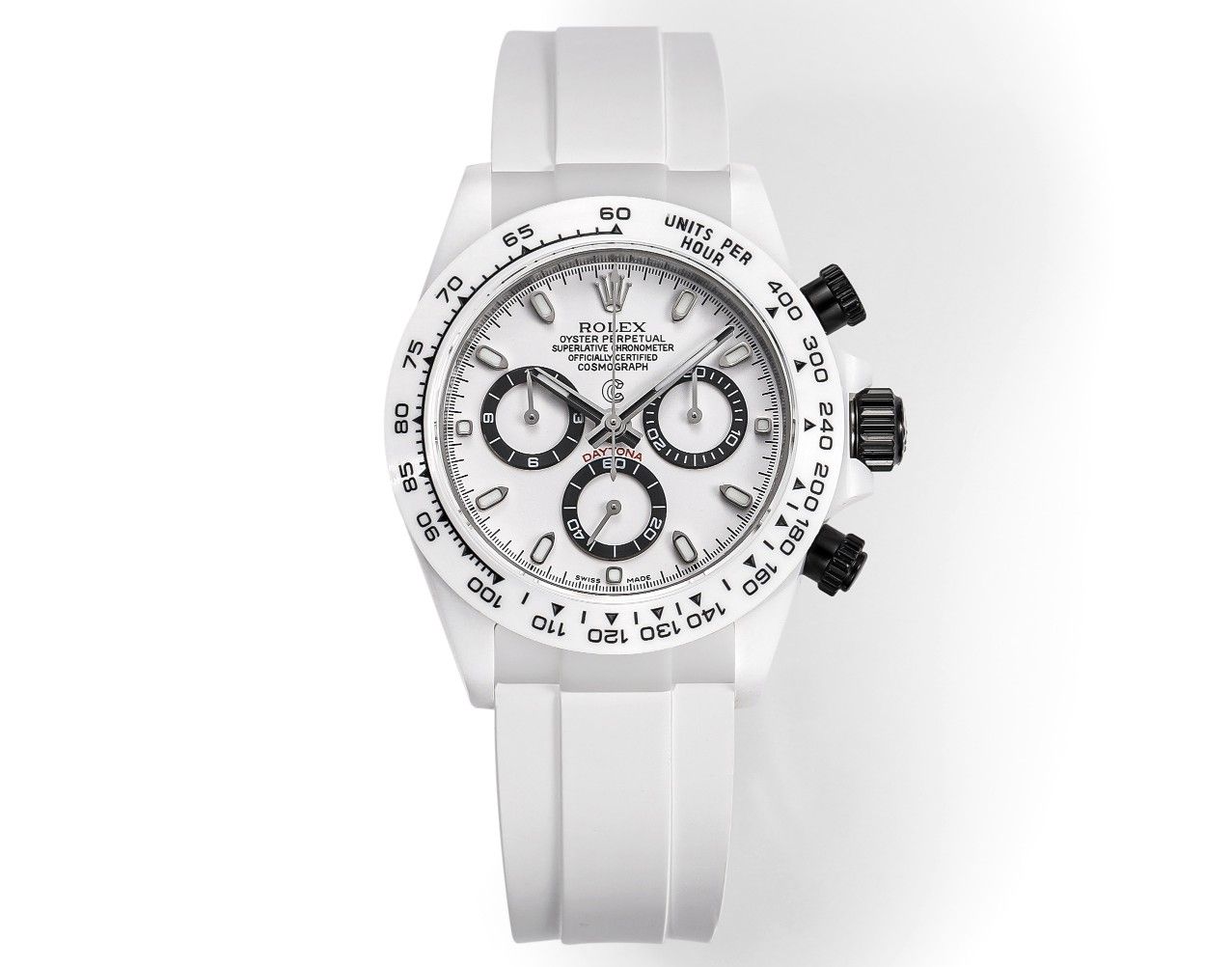 Rolex Daytona White and Black_0