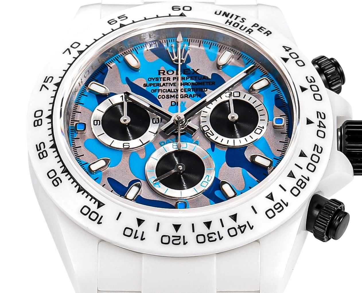 Rolex Daytona Blue and White_4