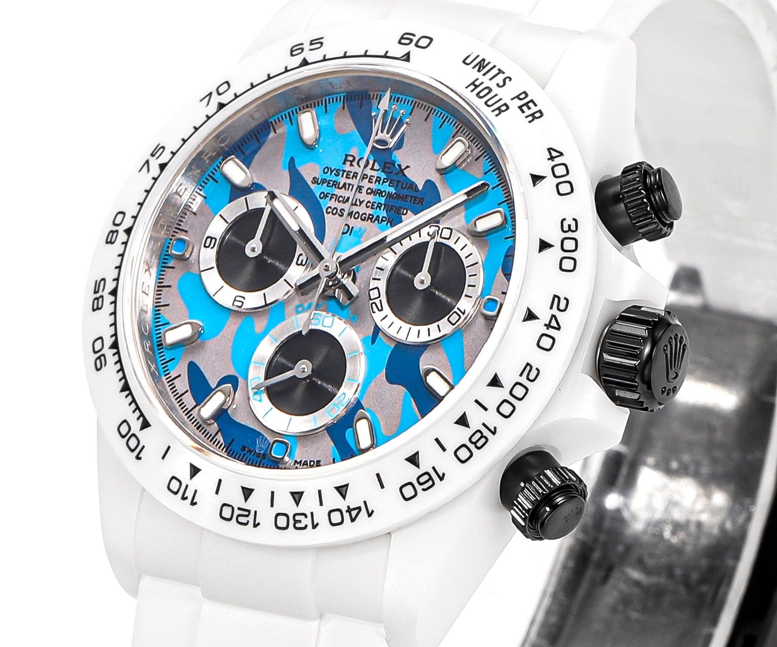 Rolex Daytona Blue and White_2