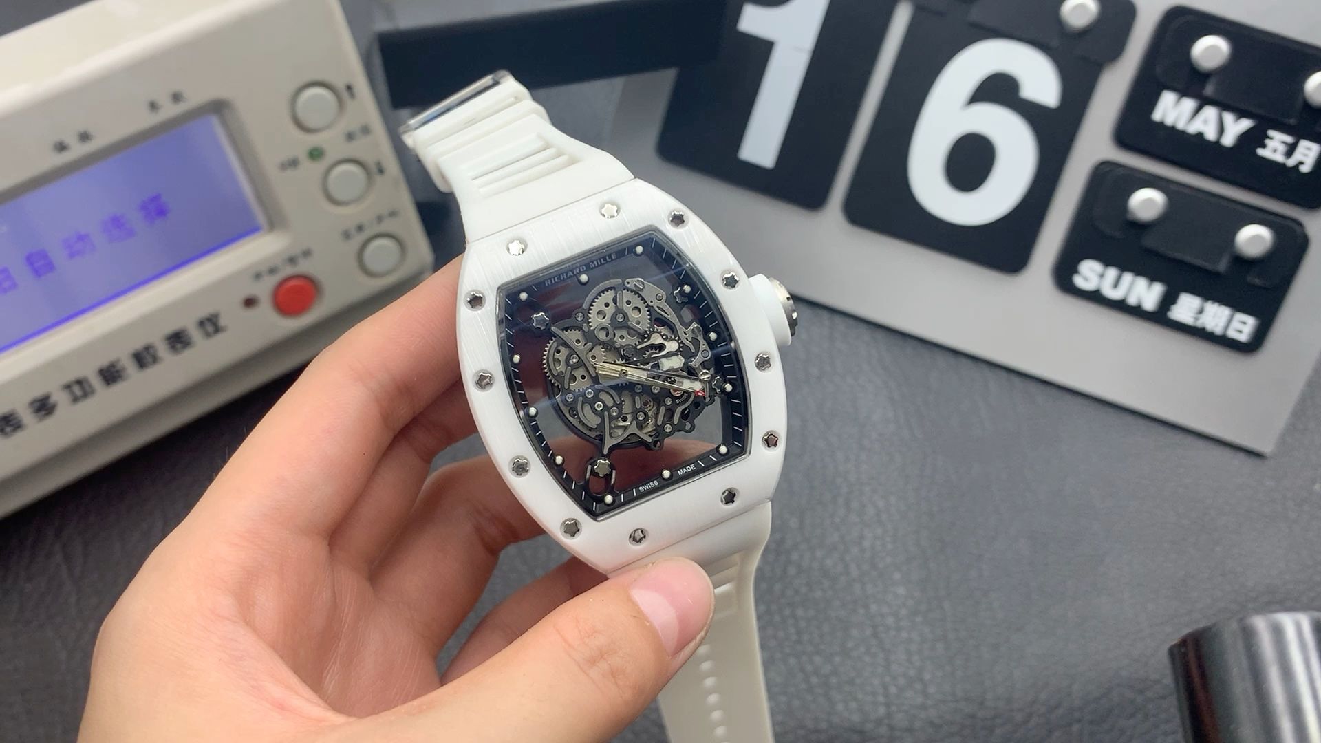 Richard Mille RM White and Skeleton_0