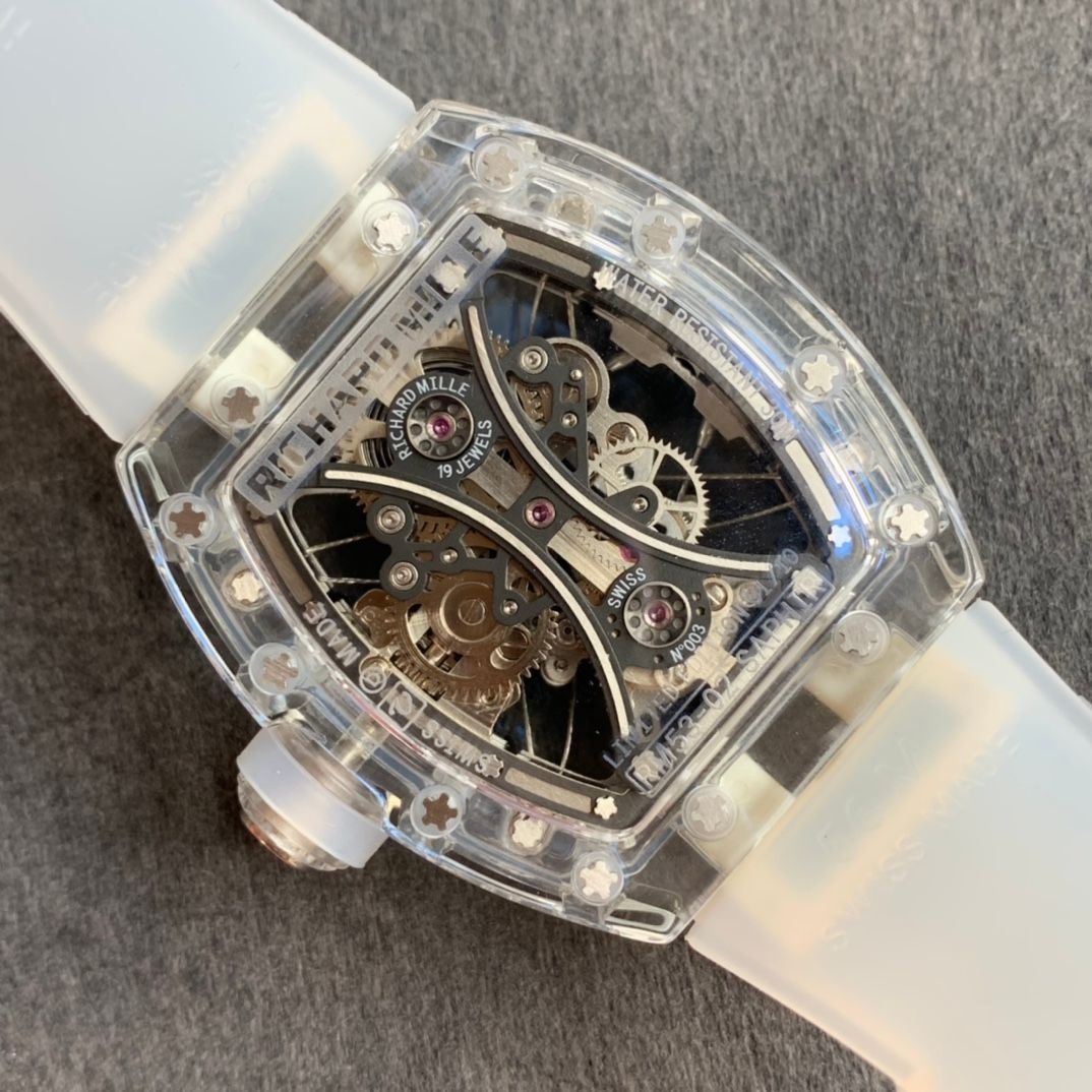 Richard Mille RM Transparent and White_7