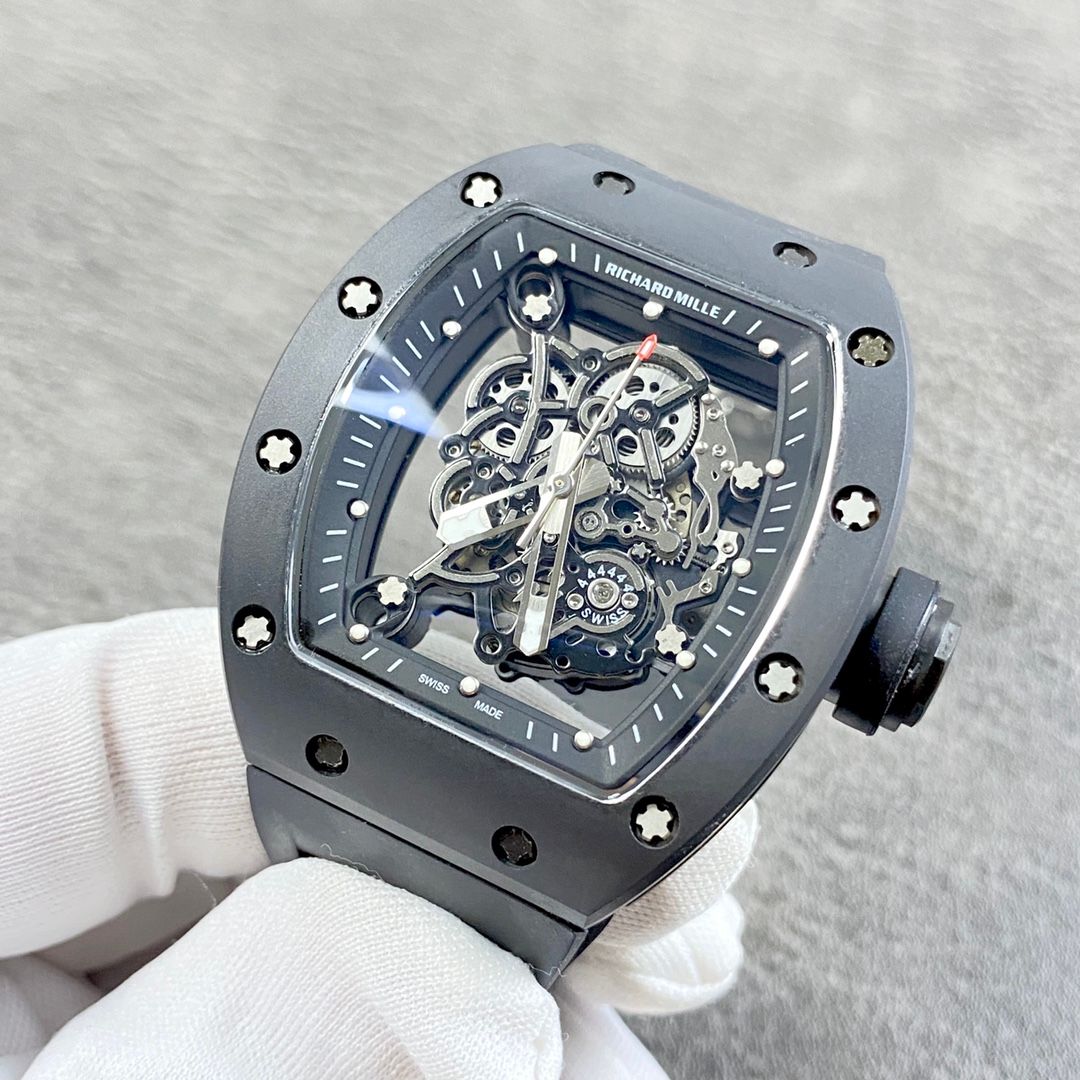 Richard Mille Skeletonized Watch Black_2