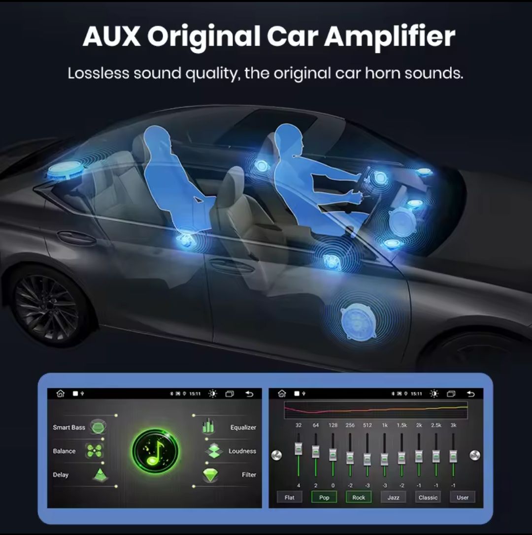 Rádio Android Audi A6 A7 Carplay 8core 4G WiFi 4/64GB GPS Idrive RMC_8