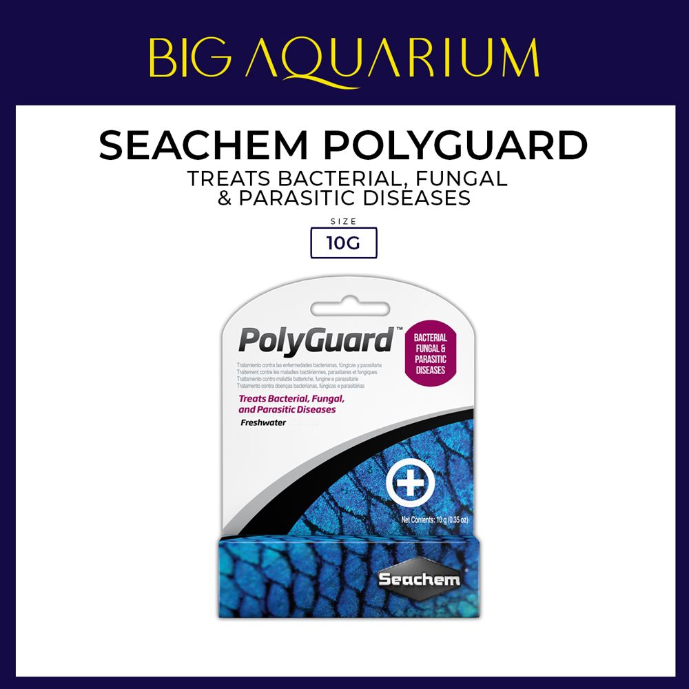 Seachem Polyguard - Treats Fish Mouth Rot Fin Rot ( 10G / 0.35oz )_0