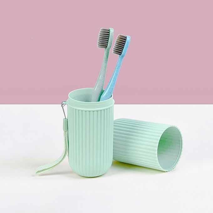 Capsule shape Toothbrush/Toothpaste case _1