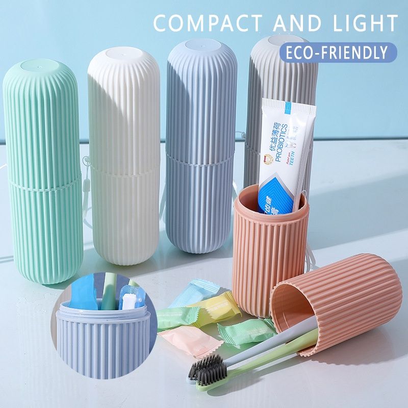 Capsule shape Toothbrush/Toothpaste case _0