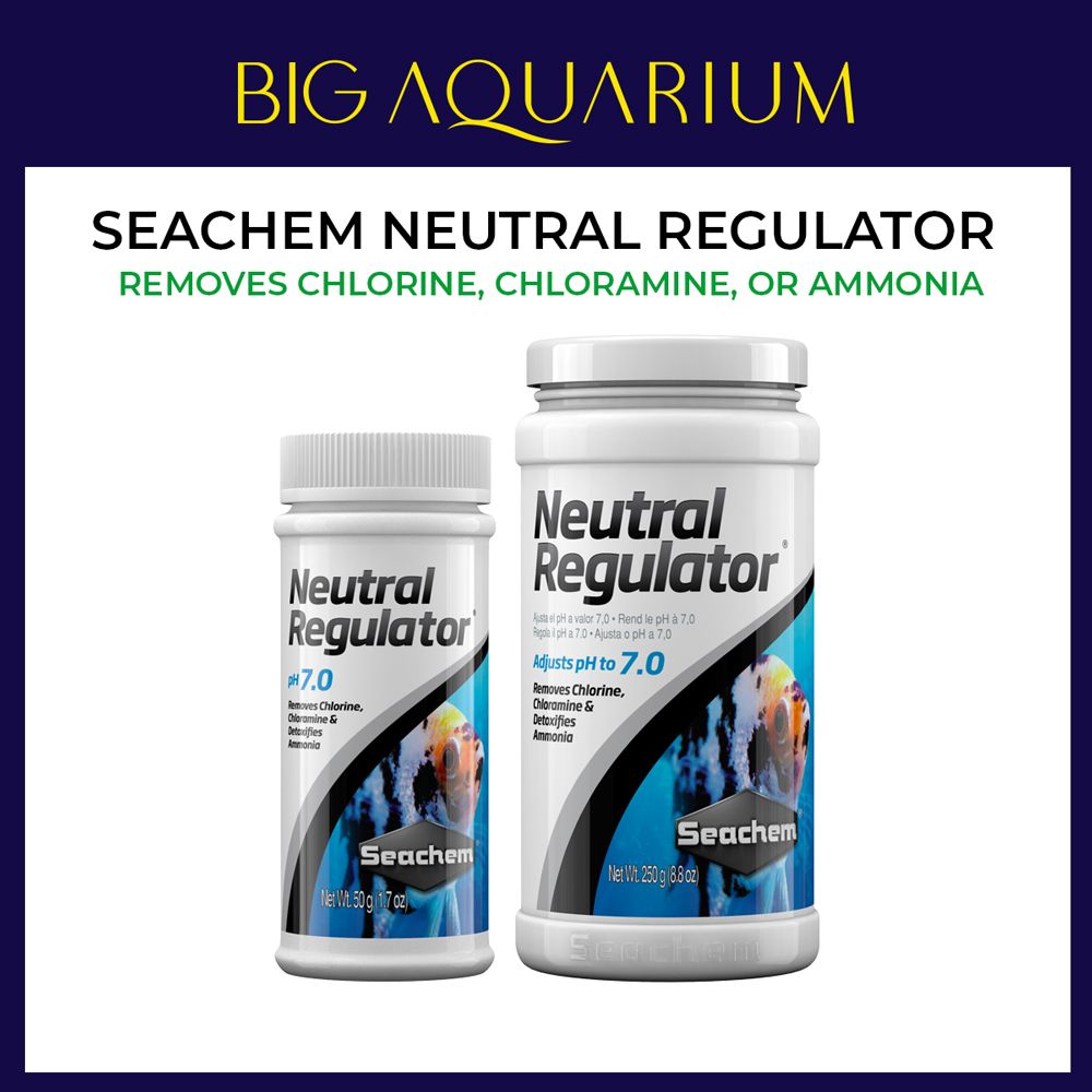 Seachem Neutral Regulator Anti Chlorine pH Buffer Adjust (50g / 250g)_0