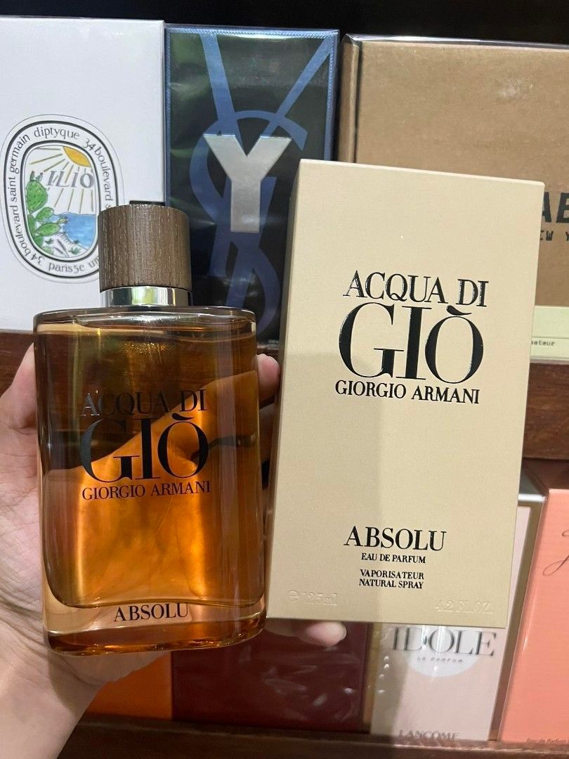 Giorgio Armani Acqua di Gio Absolu Edp 125ml Perfume_0