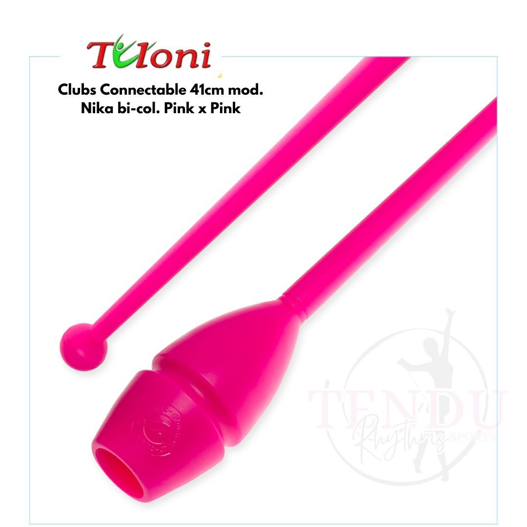 TULONI | Clubs Connectable 41cm mod. Nika col. Pink x Pink (CL-T41-NPP )_0