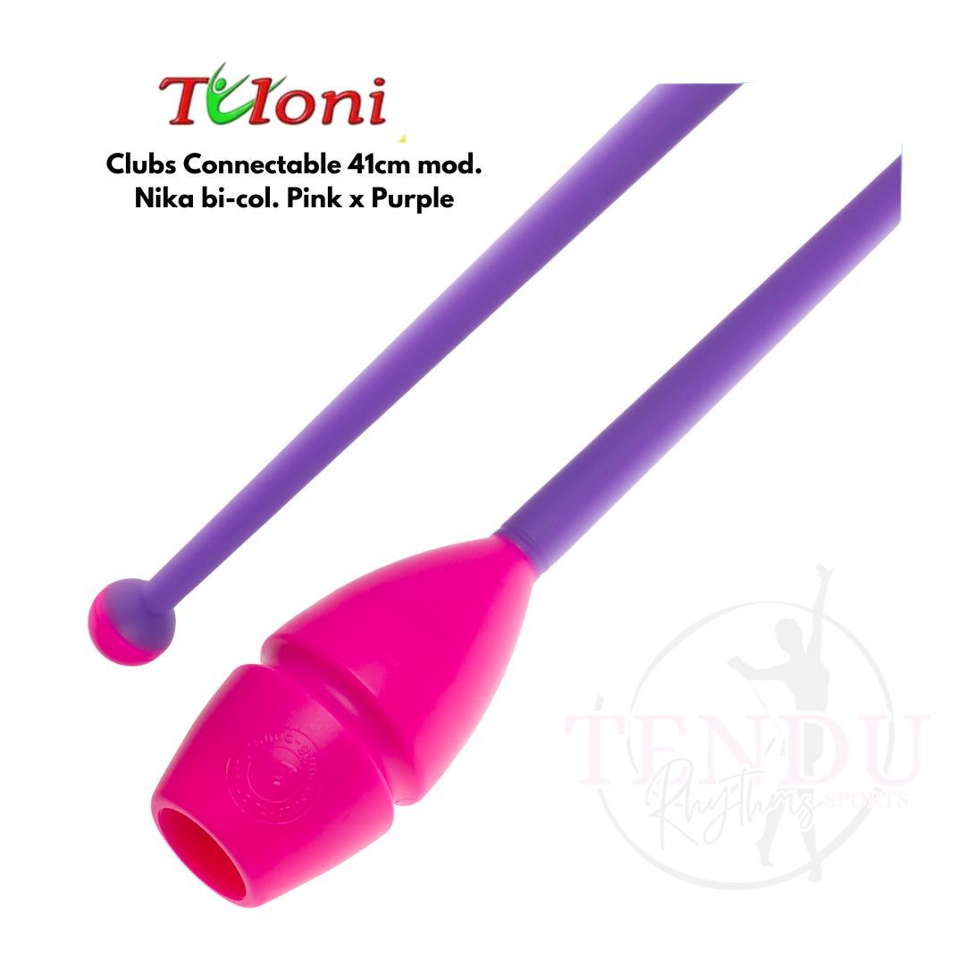 TULONI |  Clubs Connectable 41cm mod. Nika bi-col. Pink x Purple (CL-T41-NPP)_0