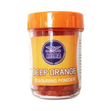 HEERA DEEP ORANGE FOOD COLOUR 25G_0