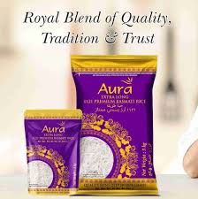  AURA EXTRA LONG PREMIUM BASMATI RICE 10KG _0