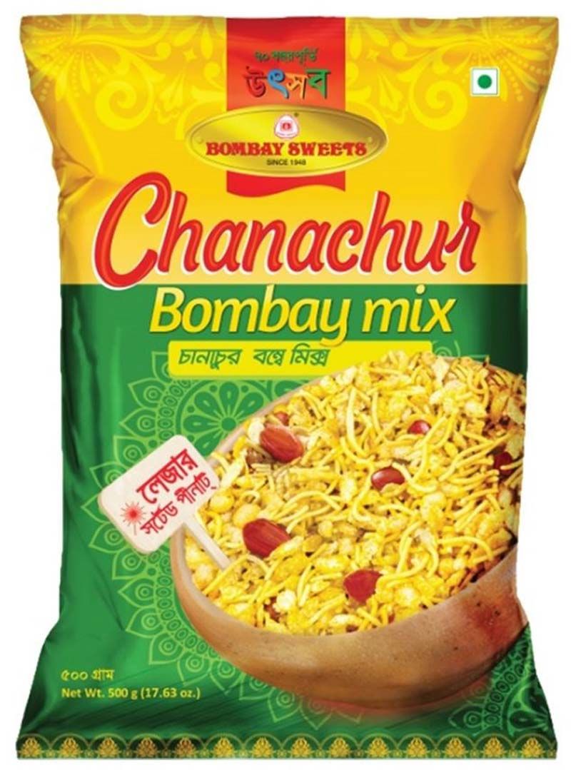  CHANACHUR BOMBY SWEETS BOMBAY MIX 120G _0