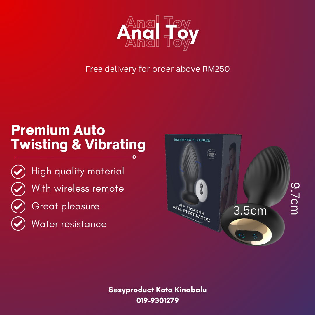 Automatic Anal plug Premium Quality_0