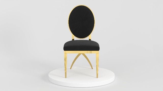 Gold X chair_0