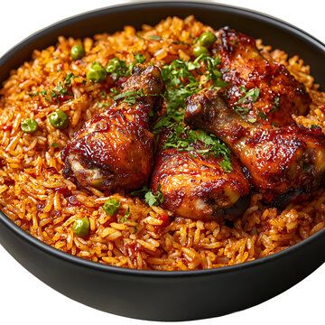 JOLLOF WITH GRILLED CHICKEN_0